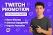 boost live viewers and channel promotion