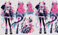 draw character reference sheet design vtuber ref sheet in anime style nsfw art