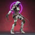 do cyberpunk, sci fi, robot, mecha character concept art