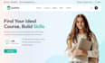 design squarespace online course lessons modules sales page checkout system