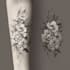 create sleeve tattoo design in geometric style
