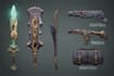 design unique weapons illustrations