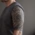 create sleeve tattoo design in geometric style