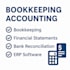 do bookkeeping in quickbooks, excel and erp software