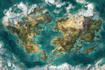 create a fantasy map for your fictional world