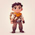 draw 2d video game props, items,icons