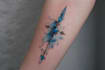create a watercolor tattoo design