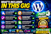 fix any wordpress error or issue fast