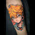 make comic cartoon anime tattoo design