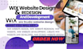build wix fashion website develop studio design and redesign landing page