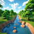 make professional roblox map highy quality roblox map and environment terrain
