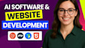 build ai web application, software development, website development