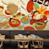 create wall art mural decal wallpaper graffiti wallpaper for school business