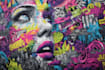 do illustration expresionism art, graffity, abstract