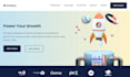 design landing page by using squarespace