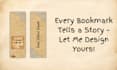 create 50 unique custom bookmark designs within 12 hours