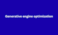 do generative engine optimization