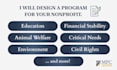 design a nonprofit program with measurable outcomes