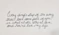 handwrite letters and address envelopes