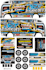 selling miniature sticker truck designs