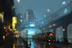 make cyberpunk, cyberpunk city, sci fi art for you