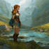 design a fantasy, dark fantasy character concept