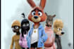 draw custom animal cartoon illustration
