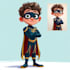 create superhero cartoon character for you