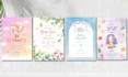 design modern and trendy baby shower invitation in 6 hours