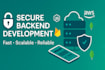 build high quality react native mobile apps with modern UI and secure backend