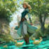 draw a fantasy sketchy illustration