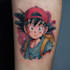 make comic cartoon anime tattoo design