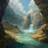 illustrate environments, landscapes, board game, concept art