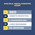 do digital marketing and also e commerce and logo designing