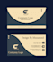 create unique and double sided business card design