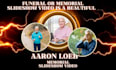 create funeral photo slideshow, memorial video in 24 hours