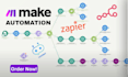 make com automation, make com, made com, make  automation, integromat