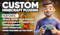 make custom minecraft plugin for your server