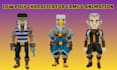 model 3d lowpoly character for 3d game, rendering and animation, 3d lowpoly game