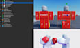 model rig and animate roblox character outfits roblox game avatar on blender