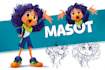 create cartoon character design mascot