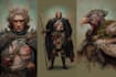 draw fantasy scifi custom characters and concept