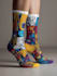 draw custom sublimation sock design