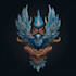 hand paint fantasy logo