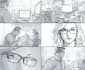 illustrate comic character design storyboard