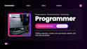 make front end web app in HTML, CSS, js