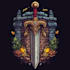 make unique medieval, fantasy, game logo title