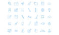 design custom icon set for your website and app