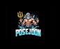 create exclusive and marvelous poseidon logo design