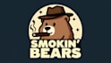 design high quality bear smoking logo with express delivery